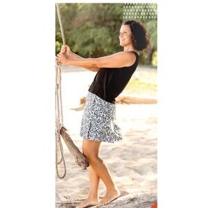 NWOT RipSkirt Hawaii Ikat Wrap Skirt Length 2 XXL Beach Vacation Travel Resort
